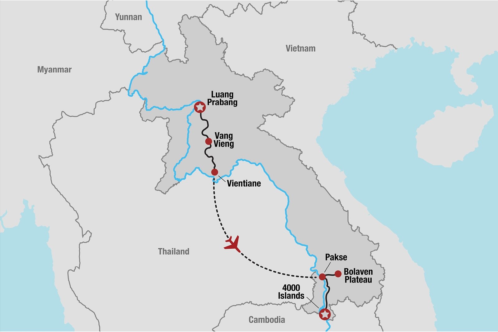 The Ultimate Guide to Cycling to Kuang Si Waterfall with Golden Cycling Tours